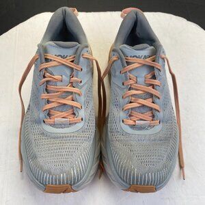 Hoka One One Bondi 7 Wide Women's Running Shoes Size 10 Harbor Mist Sharkskin